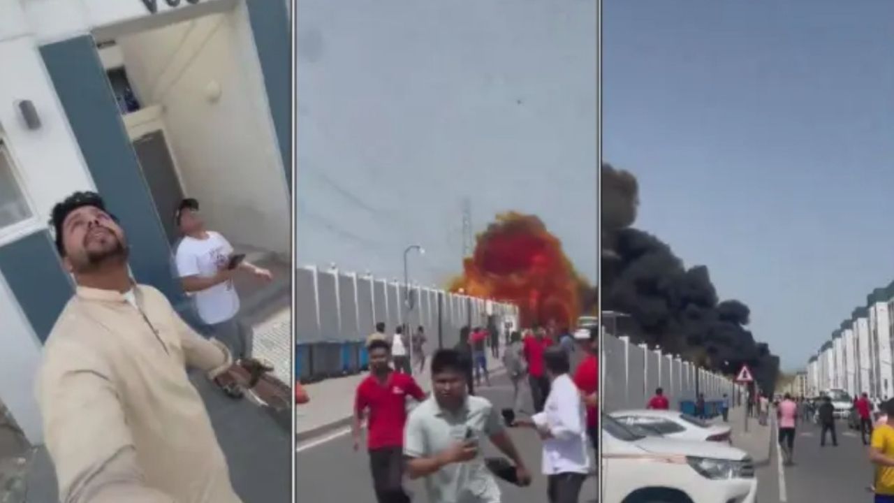 Dev Füze Şehir Merkezine Yakın Noktaya Düştü! O Anlar Kamerada